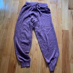 Love Stories pink iridescent sweatpants size S